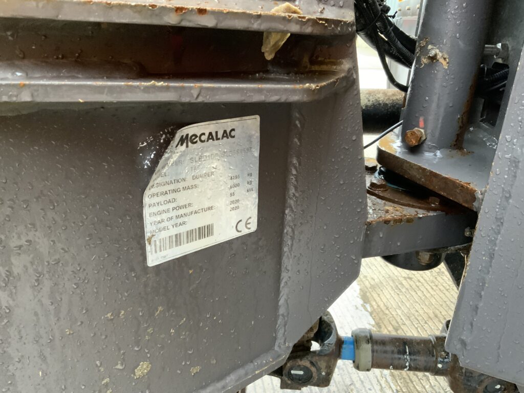 Mecalac TA6 Straight Tip Dumper (ST25510)