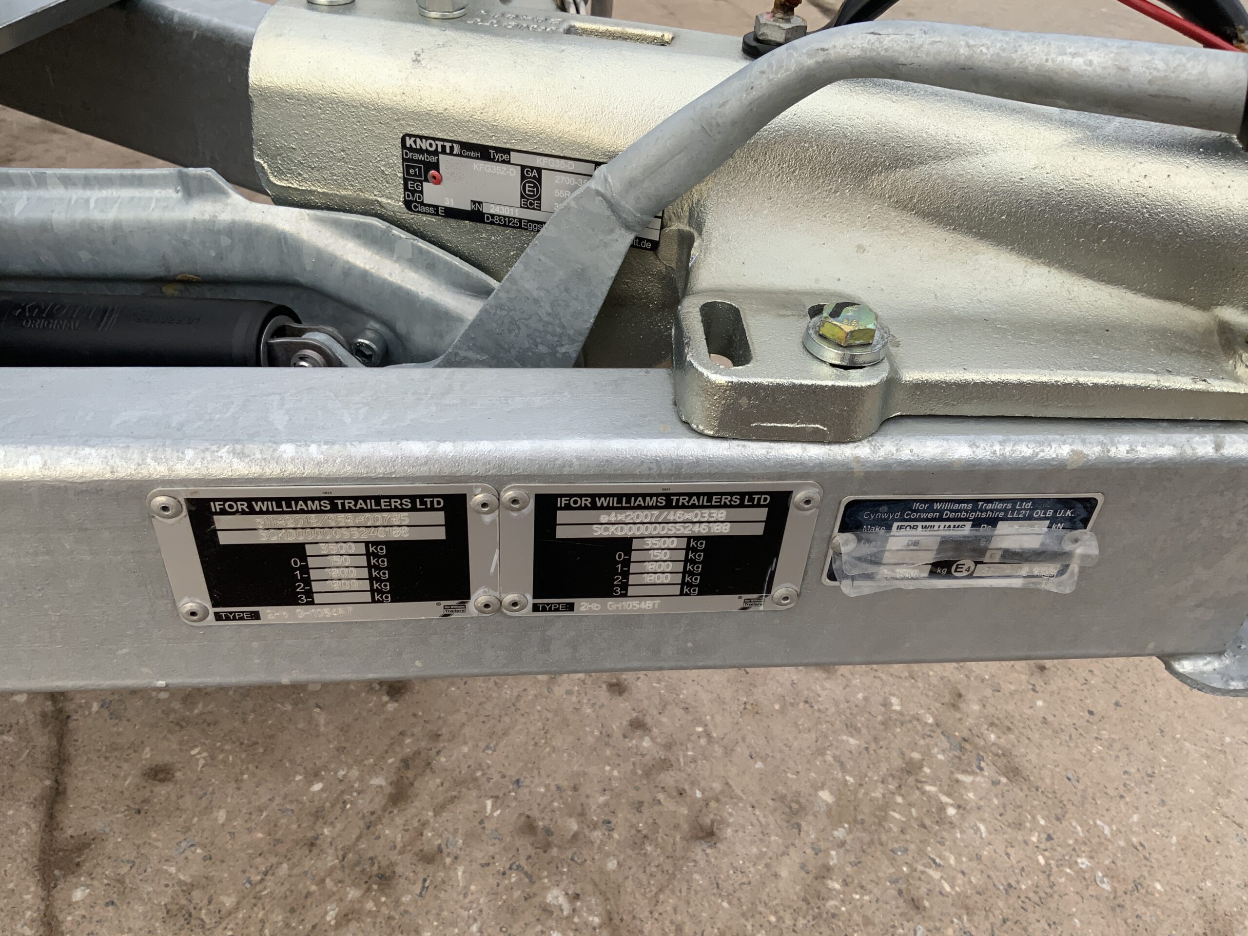 Ifor Williams GH1054 Plant Trailer Unused