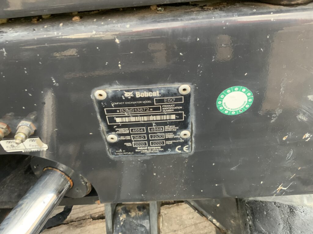 Bobcat E50 Digger (ST24970)