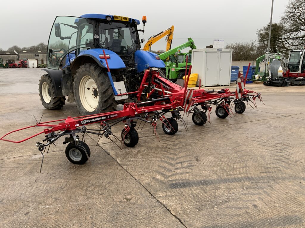 Kongskilde Z765Pro 6 Star Tedder (ST25438)