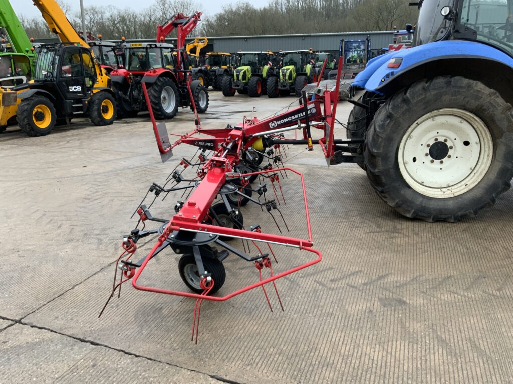 Kongskilde Z765Pro 6 Star Tedder (ST25438)