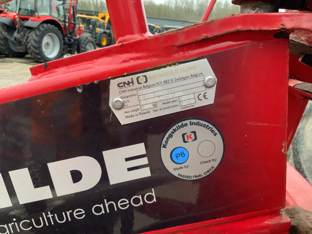 Kongskilde Z765Pro 6 Star Tedder (ST25438)