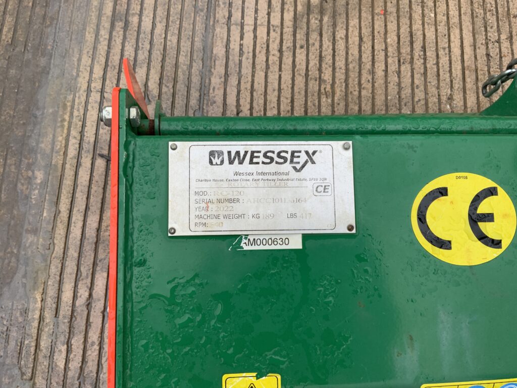 Wessex RC120 Lad Master Compact Rotavator (ST25394)