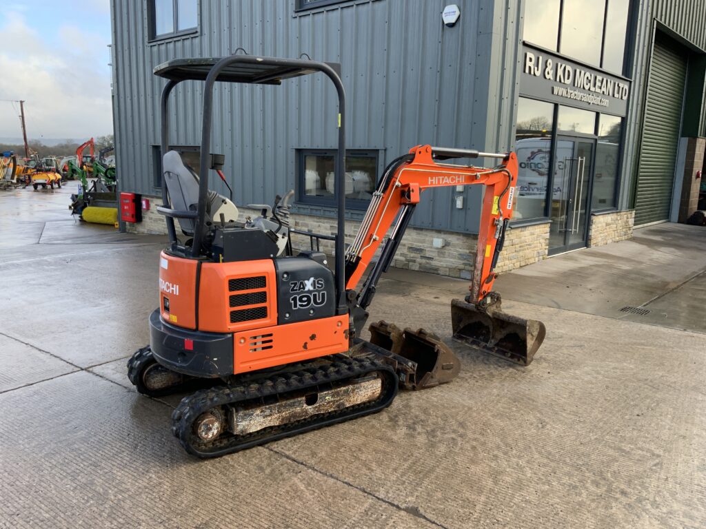 Hitachi Zaxis 19U Digger