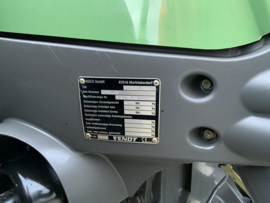 Fendt 939 Profi plus Tractor (ST25432)