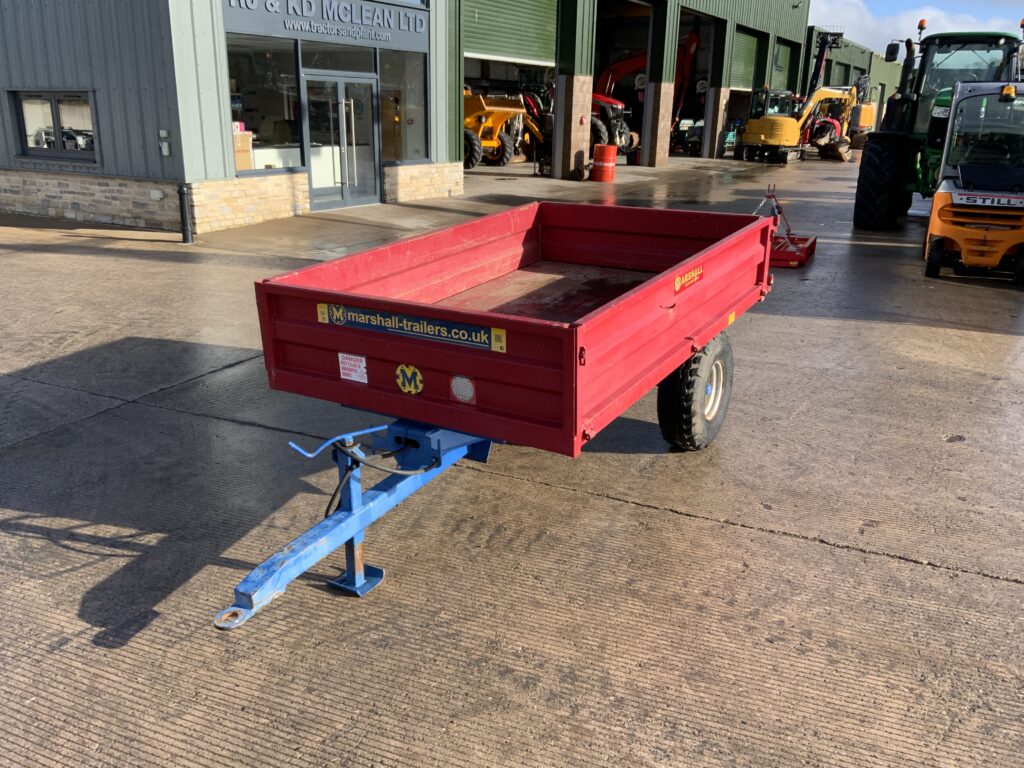 Marshall 2 Tonne Single axle Tipping Trailer