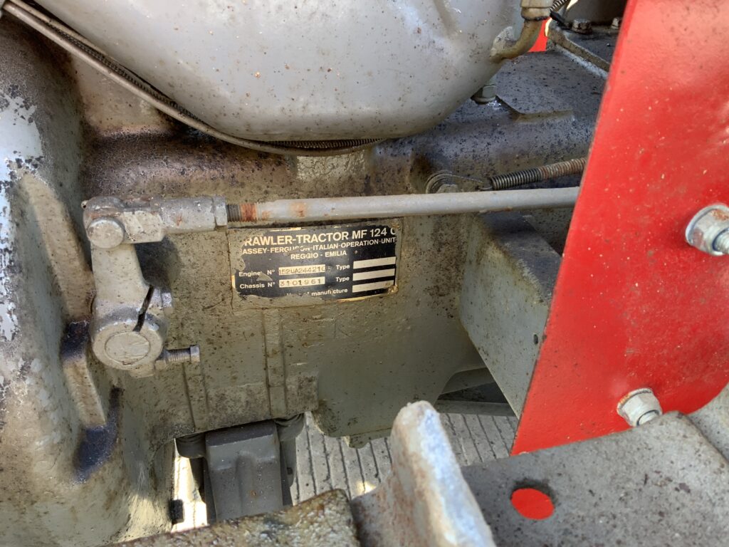 Massey Ferguson 124C Tracked Crawler Tractor