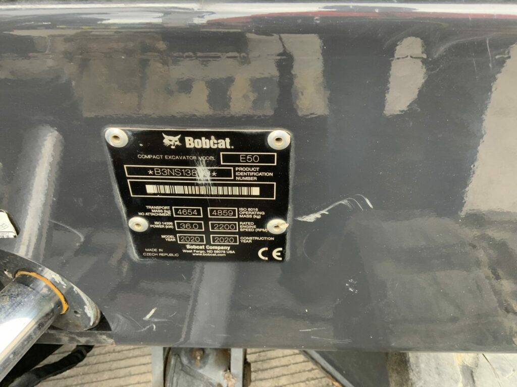 Bobcat E50 Digger (ST24969)