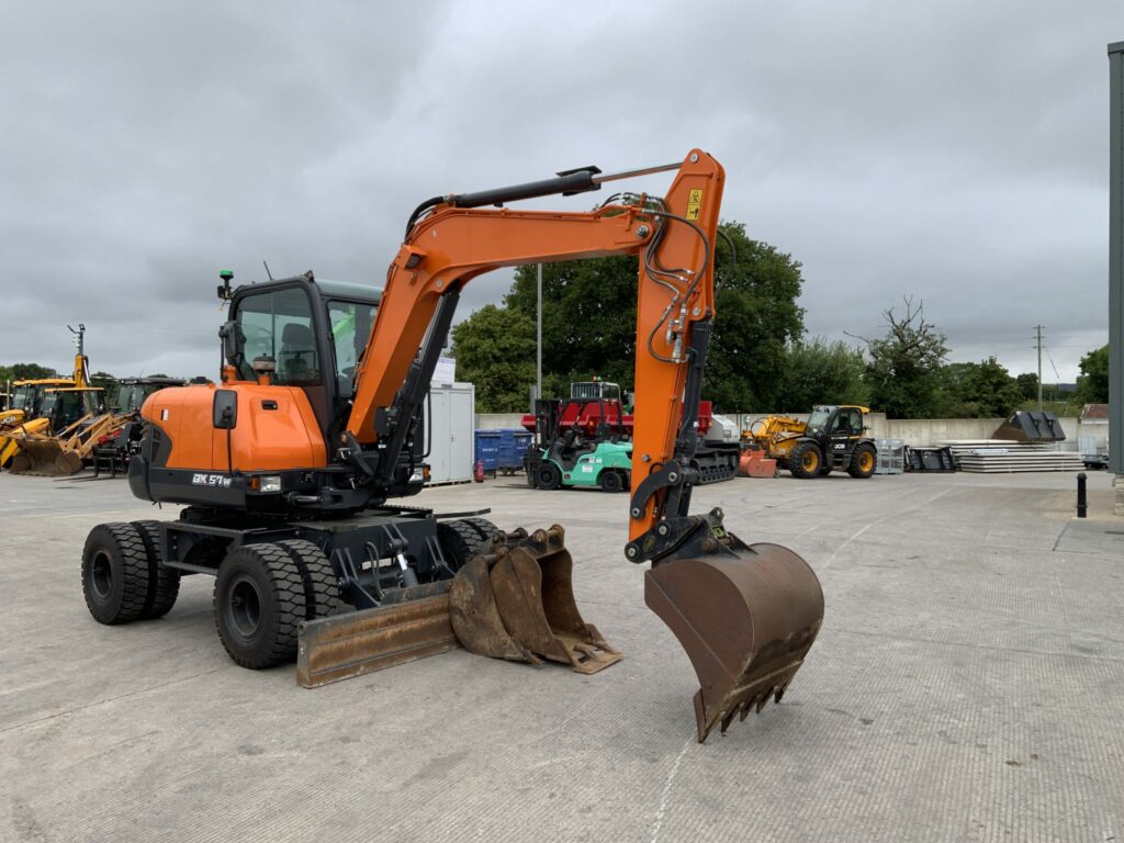 Doosan DX57 Wheeled Excavator (ST23100)