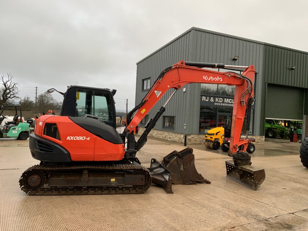 Kubota KX080-4 Digger (ST25322)