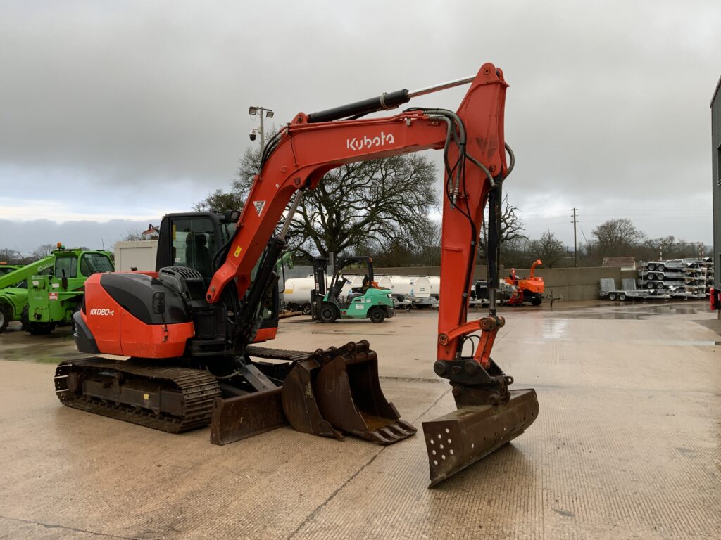 Kubota KX080-4 Digger (ST25322)