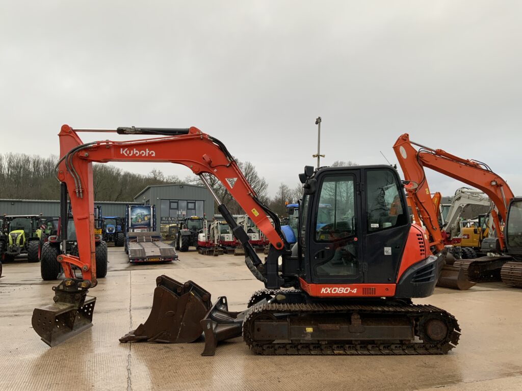 Kubota KX080-4 Digger (ST25322)