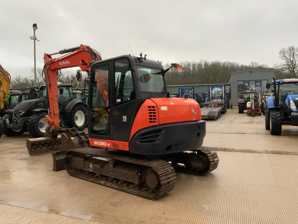Kubota KX080-4 Digger (ST25322)