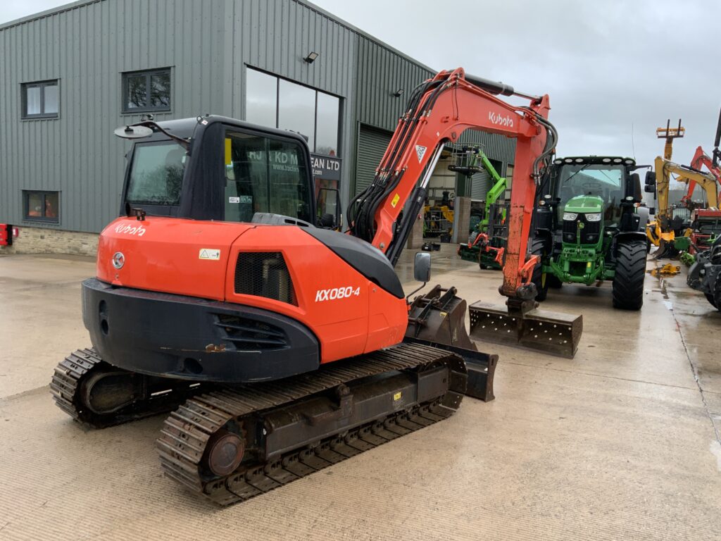 Kubota KX080-4 Digger (ST25322)