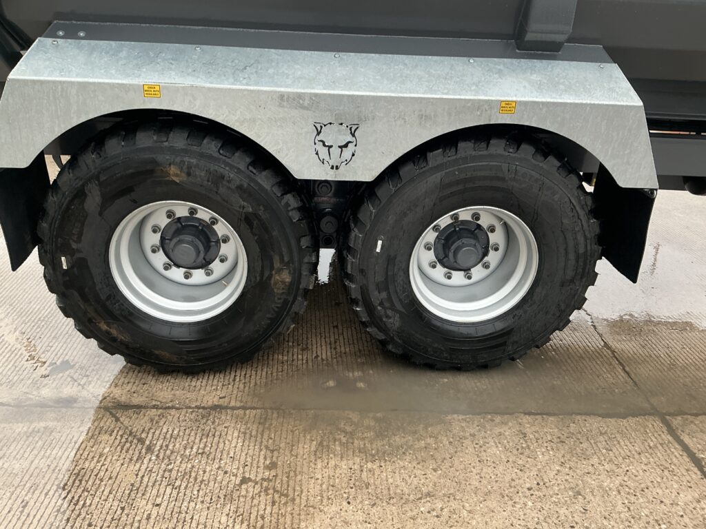 JPM Grey 20 Tonne half Pipe Dump Trailer
