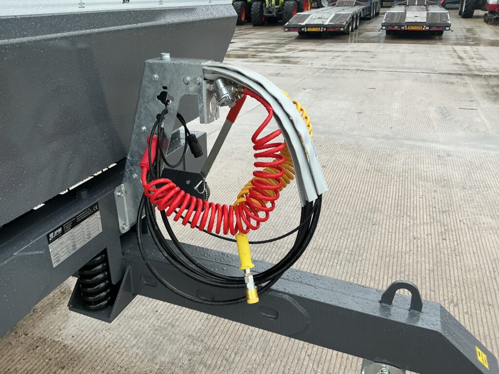 JPM Grey 20 Tonne half Pipe Dump Trailer