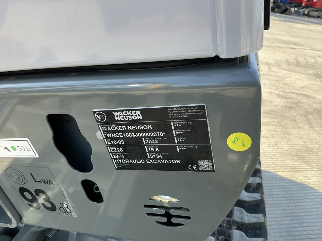 Wacker Neuson EZ26 Digger (ST25929)