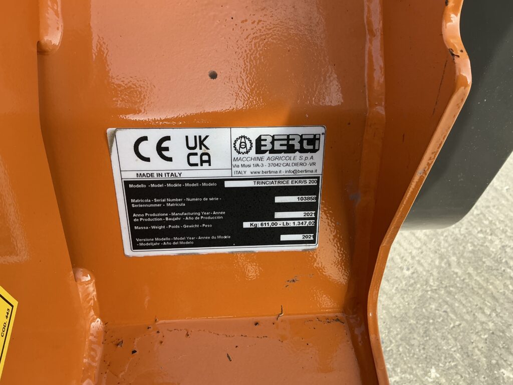 Teagle Berti Hyd Offset Flail Topper (ST25926)