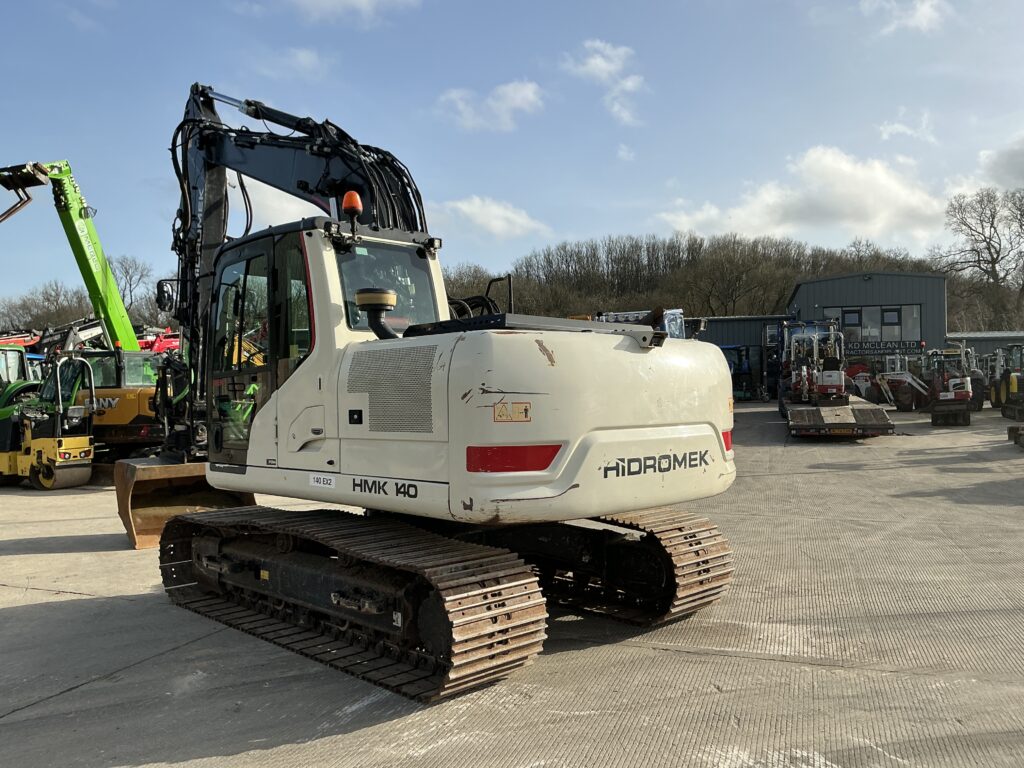 Hidromek HMK140 LC & Steel Wrist Tilt Rotator Digger (ST25577)