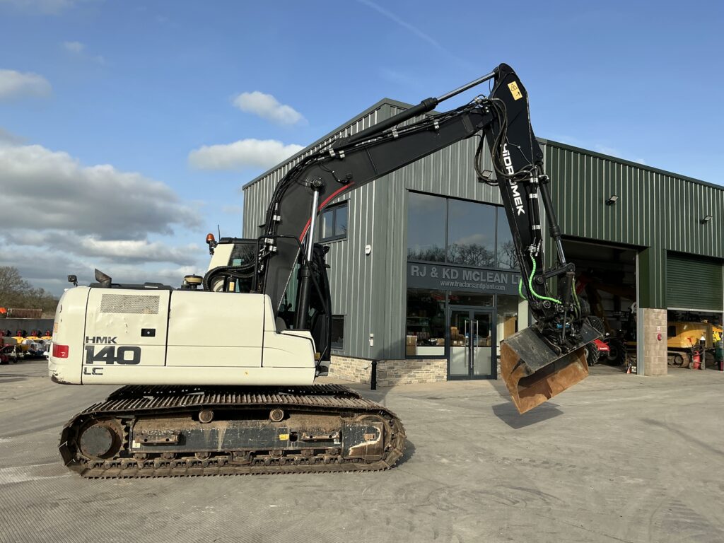 Hidromek HMK140 LC & Steel Wrist Tilt Rotator Digger (ST25577)