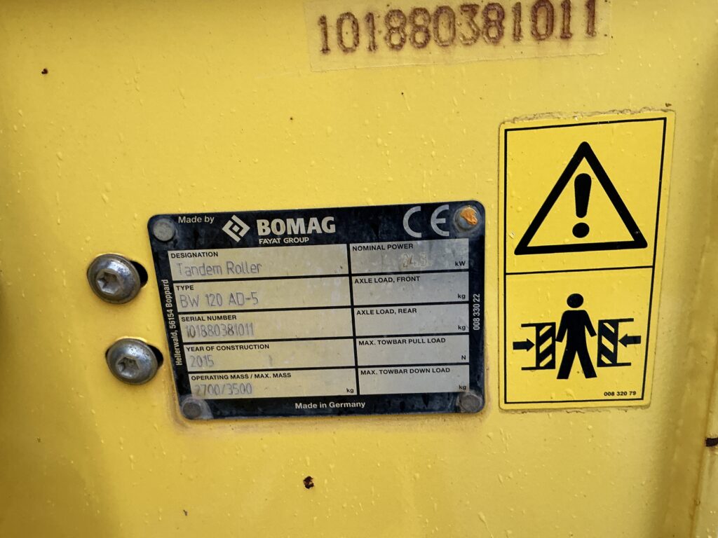 Bomag BW120 Roller (ST25974)