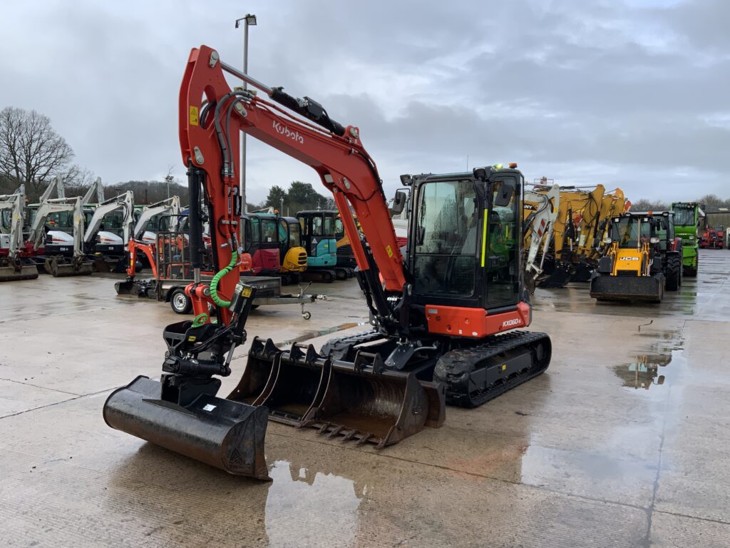 Kubota KX060-5 C/W Steel Wrist Tilt Rotator Digger (ST25789)