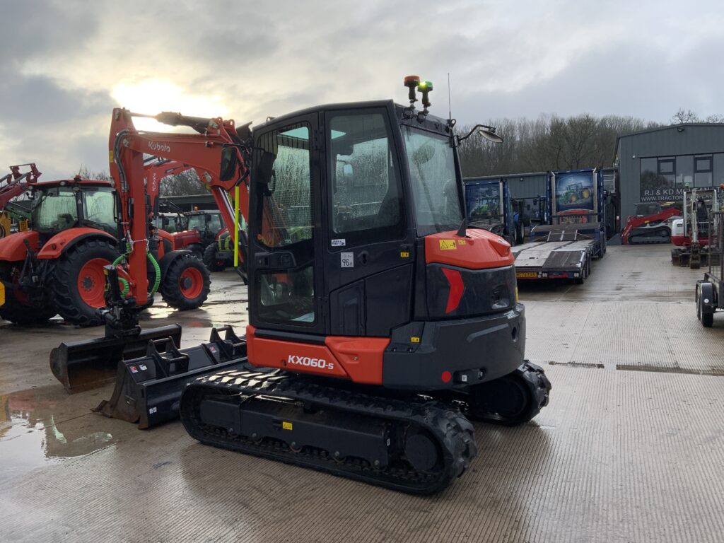 Kubota KX060-5 C/W Steel Wrist Tilt Rotator Digger (ST25789)