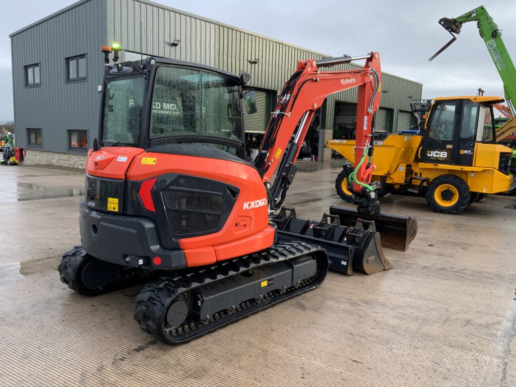 Kubota KX060-5 C/W Steel Wrist Tilt Rotator Digger (ST25789)