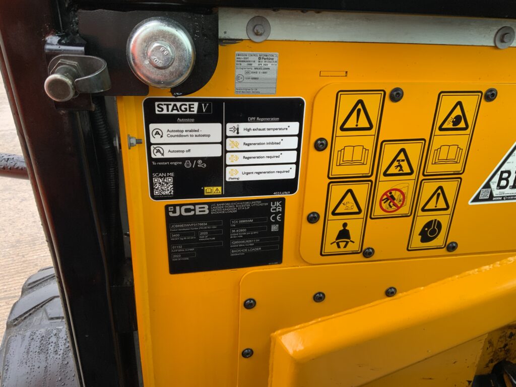 JCB 1CX Wheeled Skid Steer Backhoe Digger (ST25764)