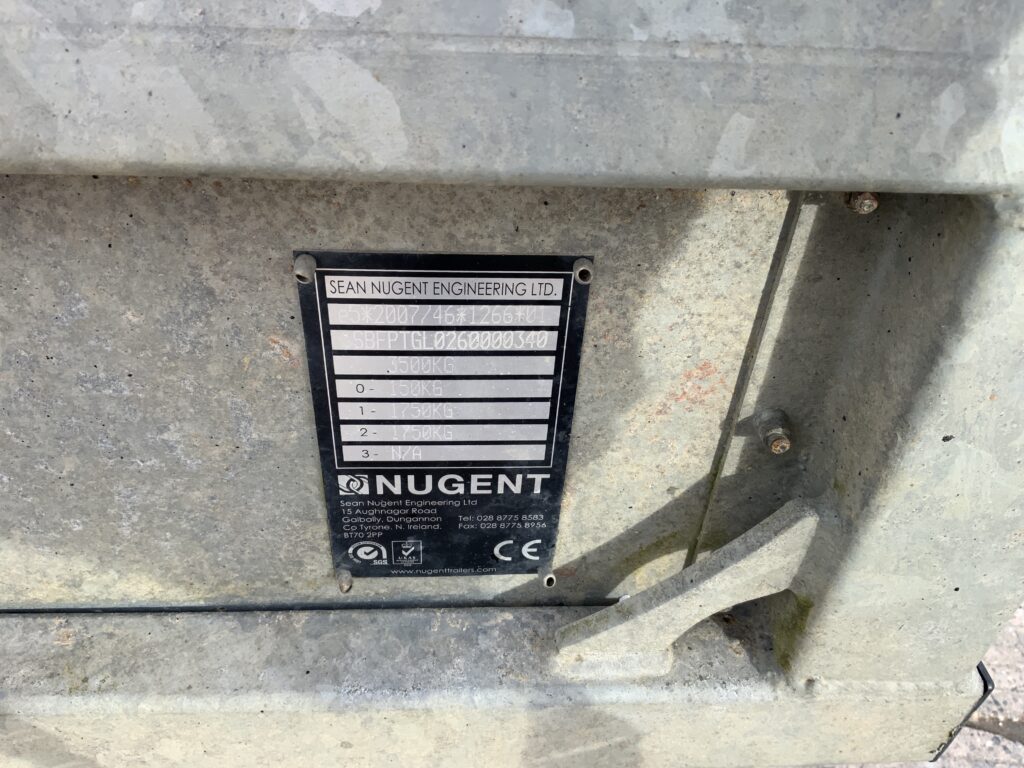 Nugent Twin Axle 10,6 Plant Trailer (ST25869)