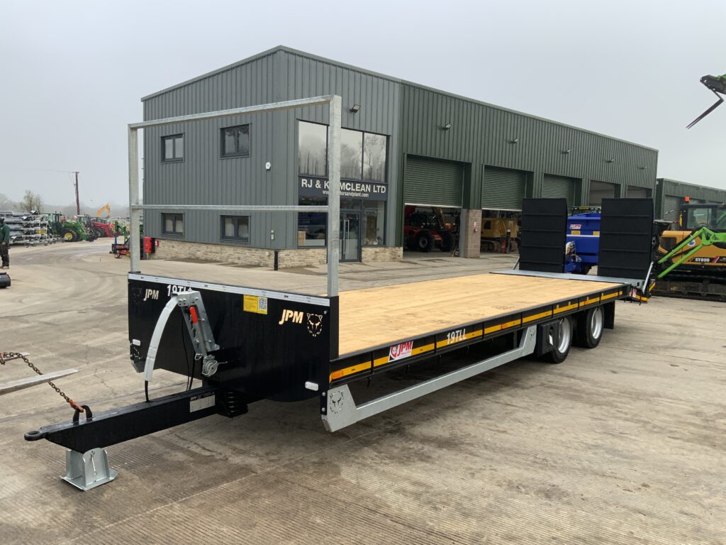 JPM Black 28Ft Low Loader Trailer (ST25997)