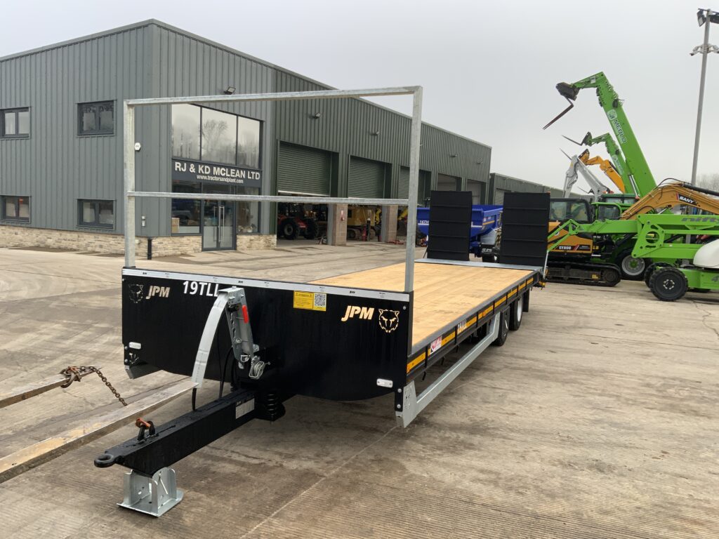 JPM Black 28Ft Low Loader Trailer (ST25997)