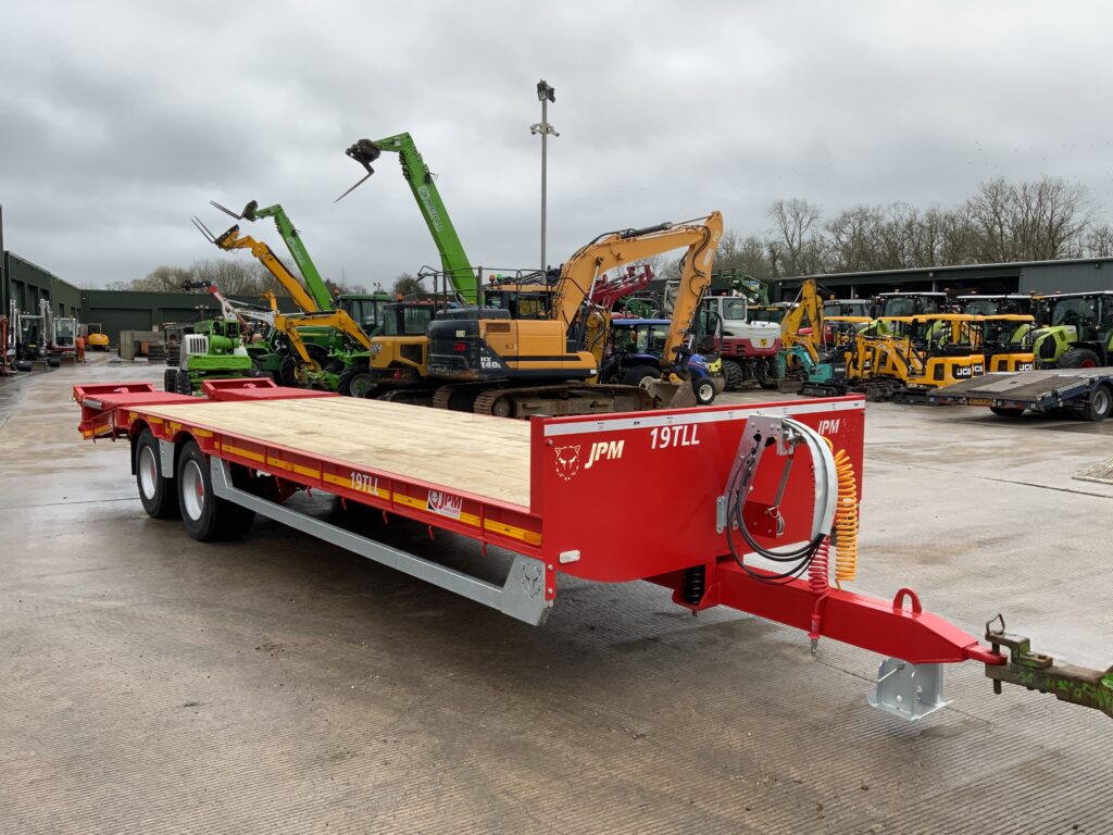 JPM Red 28Ft Low loader Trailer (ST25918)