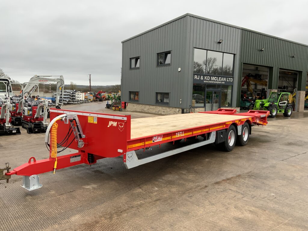 JPM Red 28Ft Low loader Trailer (ST25918)
