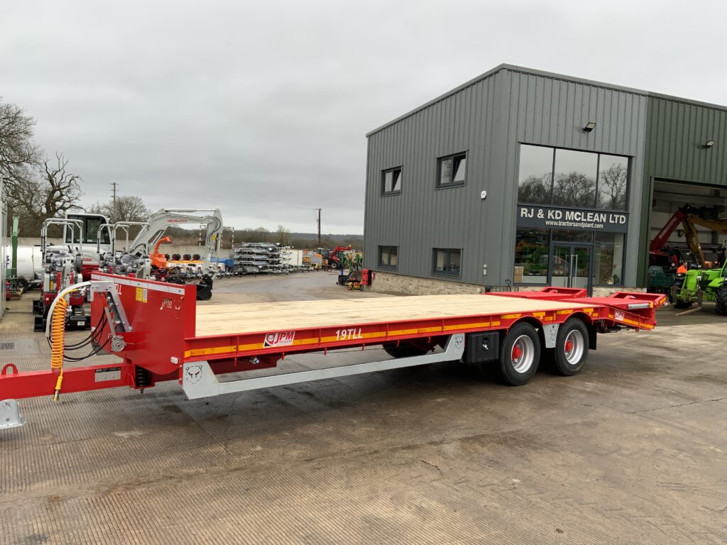 JPM Red 28Ft Low loader Trailer (ST25918)