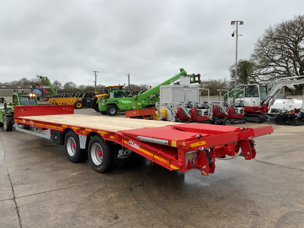JPM Red 28Ft Low loader Trailer (ST25918)