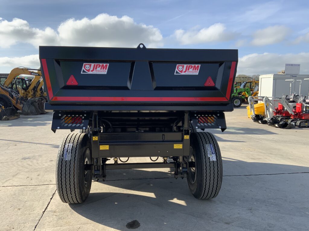JPM Black 14 Tonne Dump Trailer