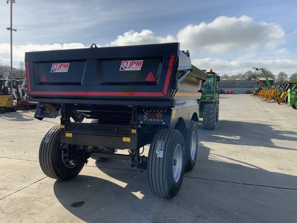 JPM Black 14 Tonne Dump Trailer
