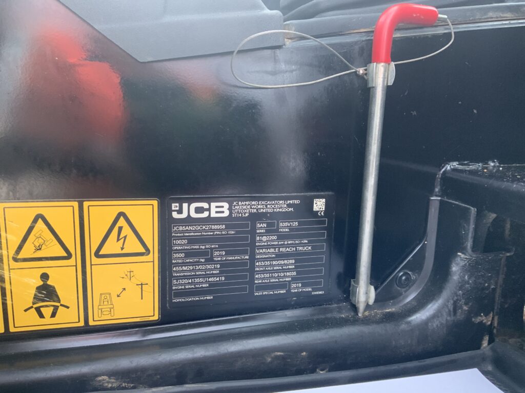 JCB 535-125 Hi Viz Telehandler (ST25789)