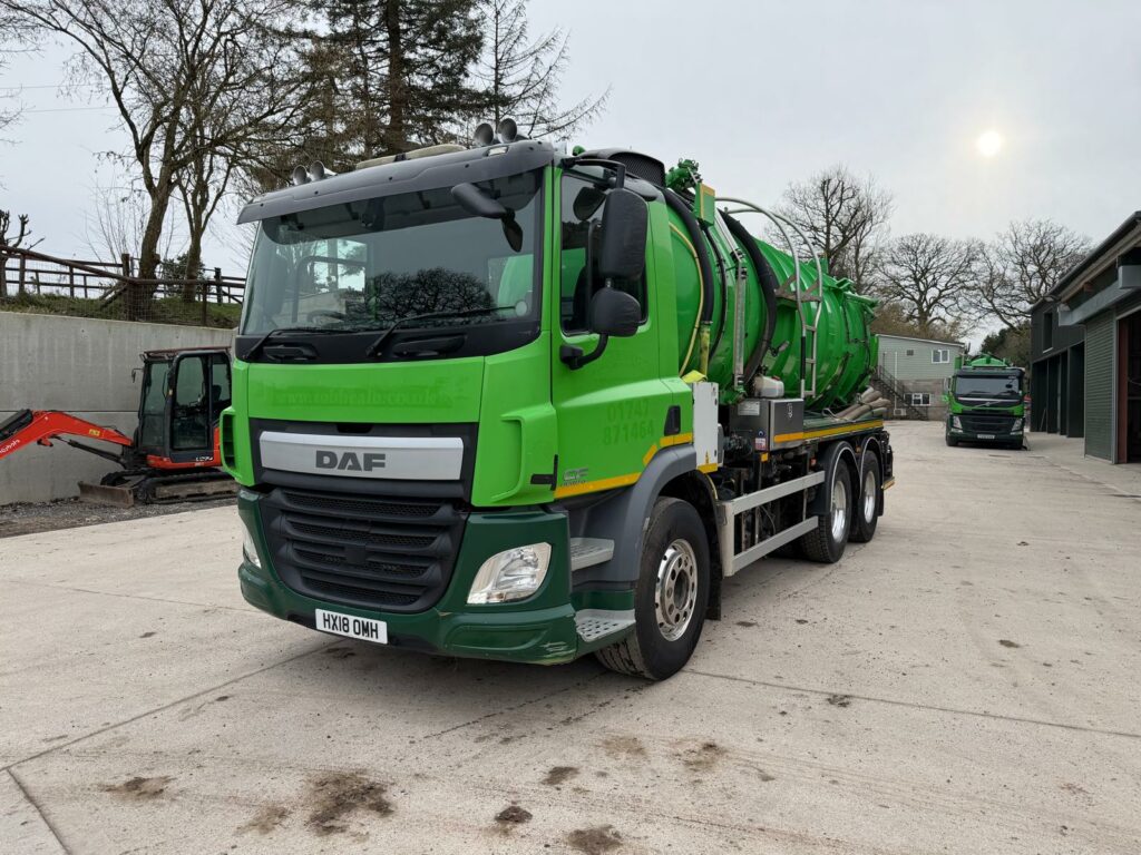 DAF CF440 6x4 Whale Tanker – 3000 Gallon Waste Tanker