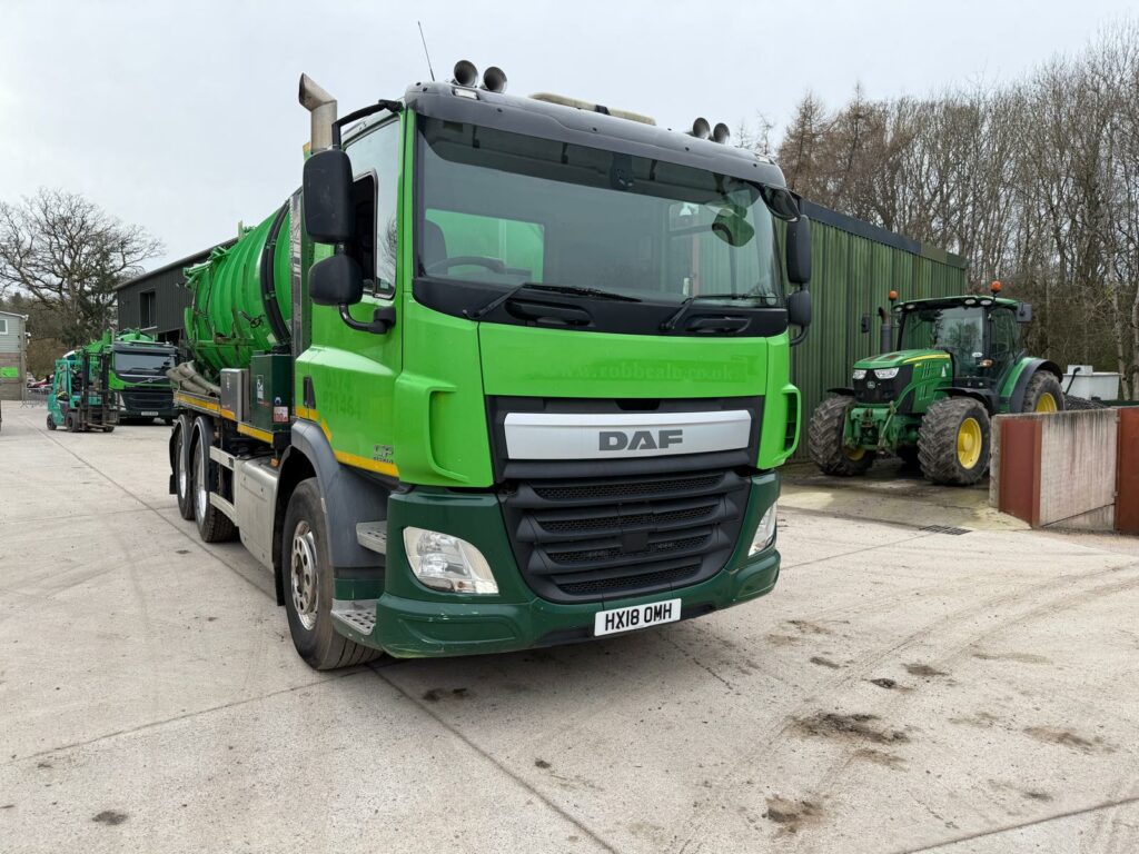 DAF CF440 6x4 Whale Tanker – 3000 Gallon Waste Tanker