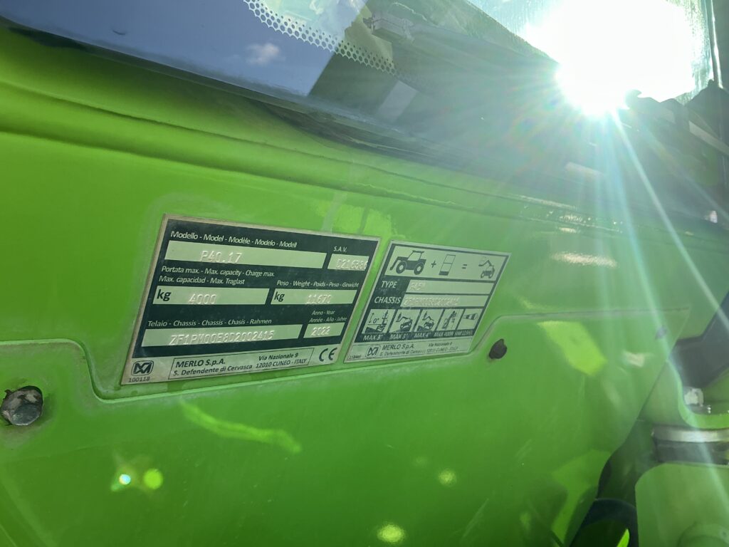 Merlo P40.17 Telehandler (ST25692)