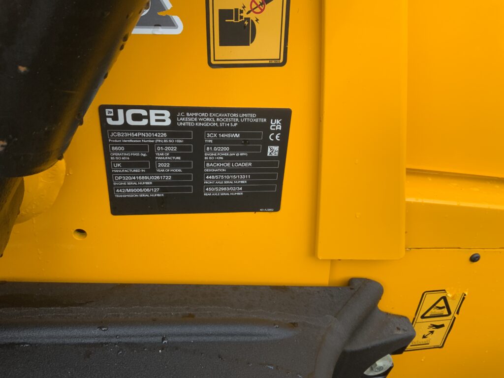 JCB 3CX Site Master Pro Wheeled Digger (ST25999)