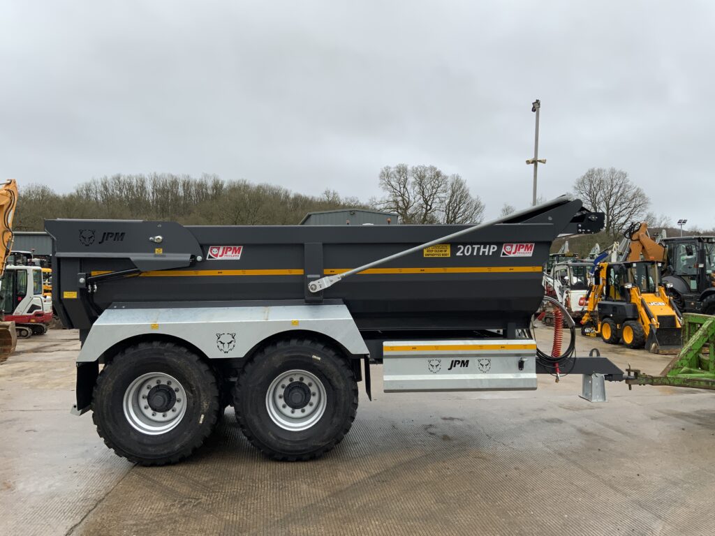 JPM Grey 20T Half Pipe Dump Trailer (ST25921)