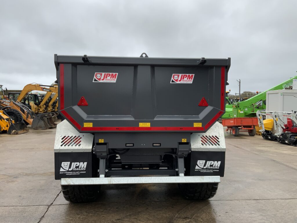 JPM Grey 20T Half Pipe Dump Trailer (ST25921)