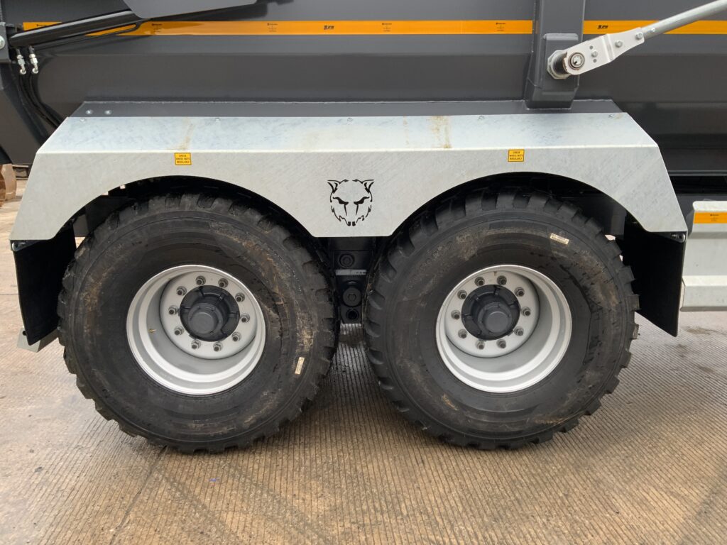 JPM Grey 20T Half Pipe Dump Trailer (ST25921)