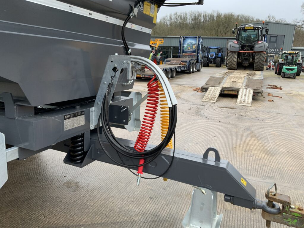 JPM Grey 20T Half Pipe Dump Trailer (ST25921)