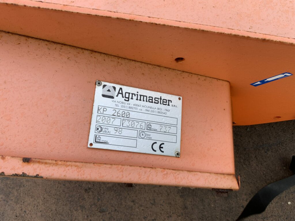 Agrimaster 8Ft KP2600 Flail (ST25382)