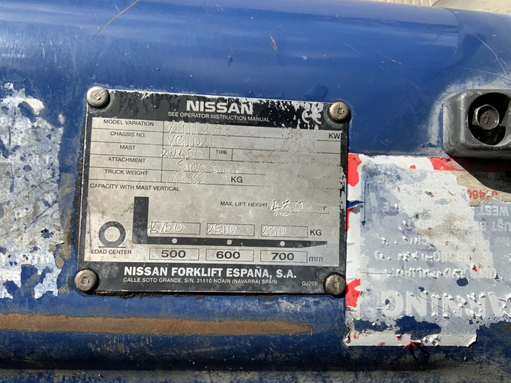 Nissan 30 Forklift (ST26281)