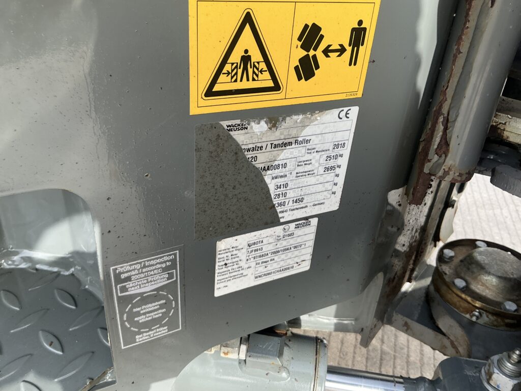 Wacker Neuson RD27 120 Twin Drum Roller (ST25802)